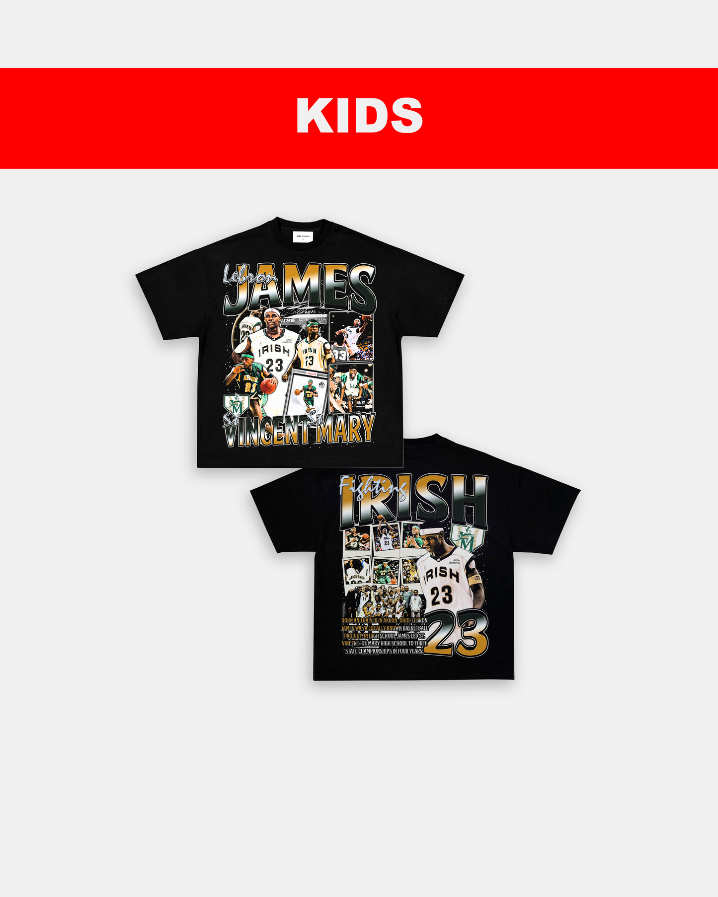 SVSM LEBRON JAMES - KIDS TEE - [DS]