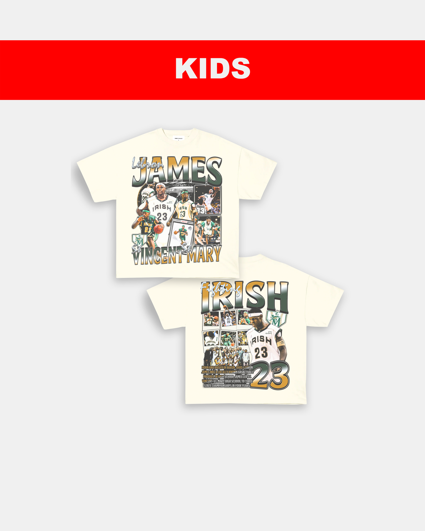 SVSM LEBRON JAMES - KIDS TEE - [DS]