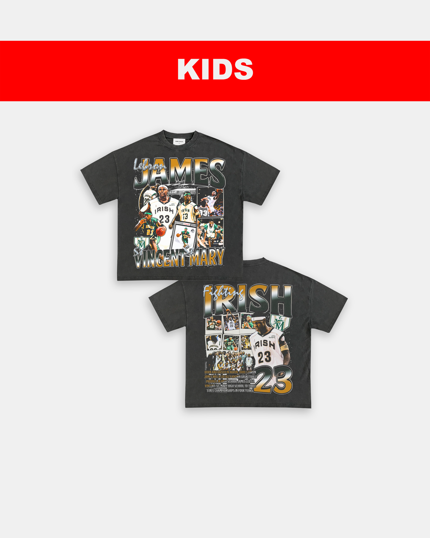 SVSM LEBRON JAMES - KIDS TEE - [DS]