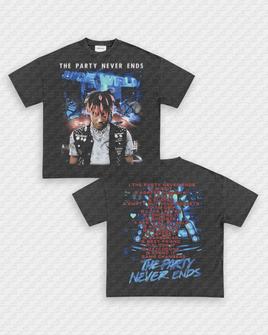 THE PARTY NEVER ENDS TEE - [DS]