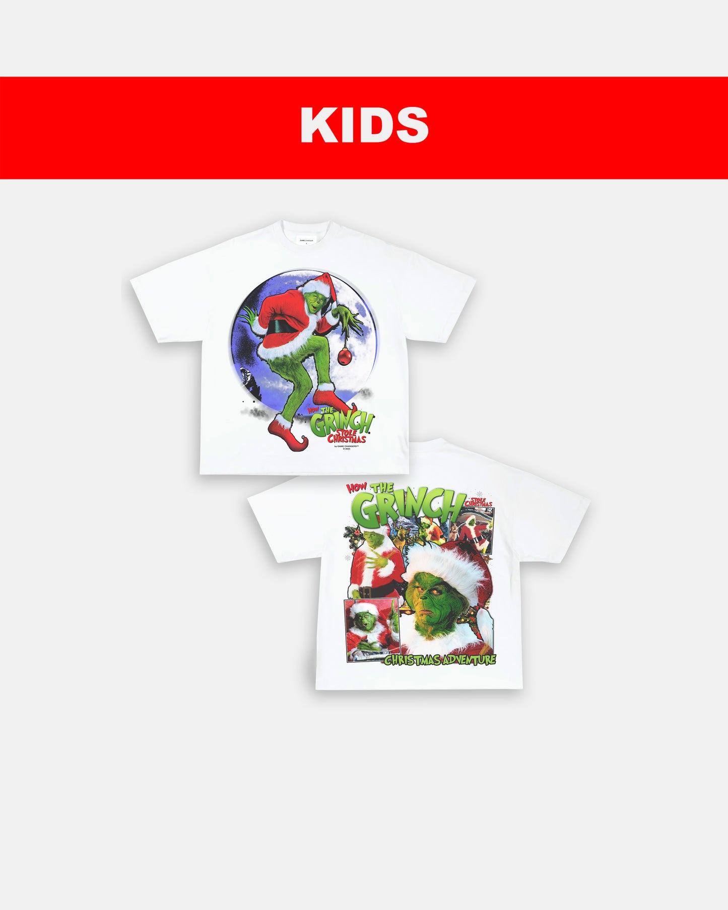 THE GRINCH - JIM CARREY - KIDS TEE - [DS]