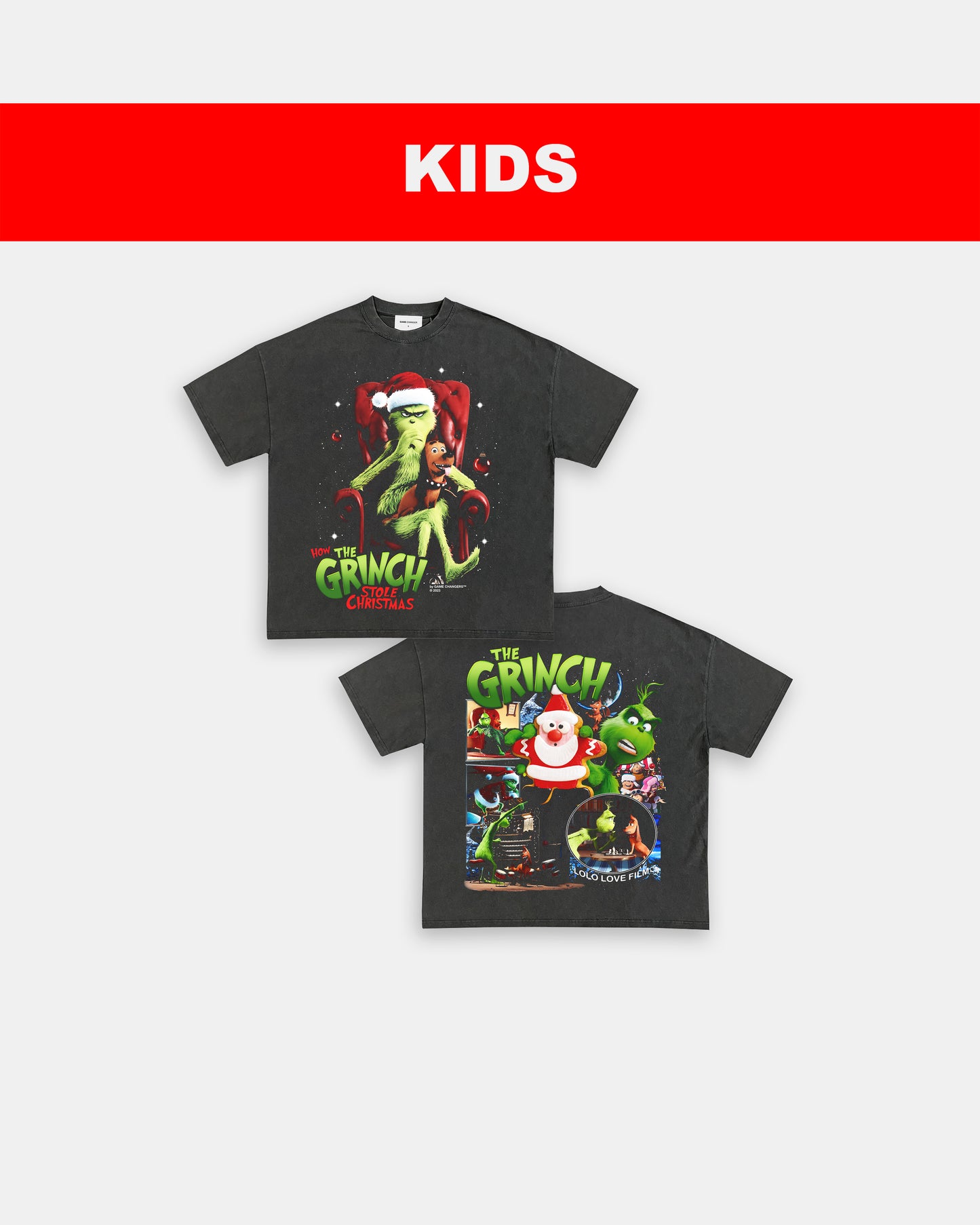 THE GRINCH- KIDS TEE - [DS]