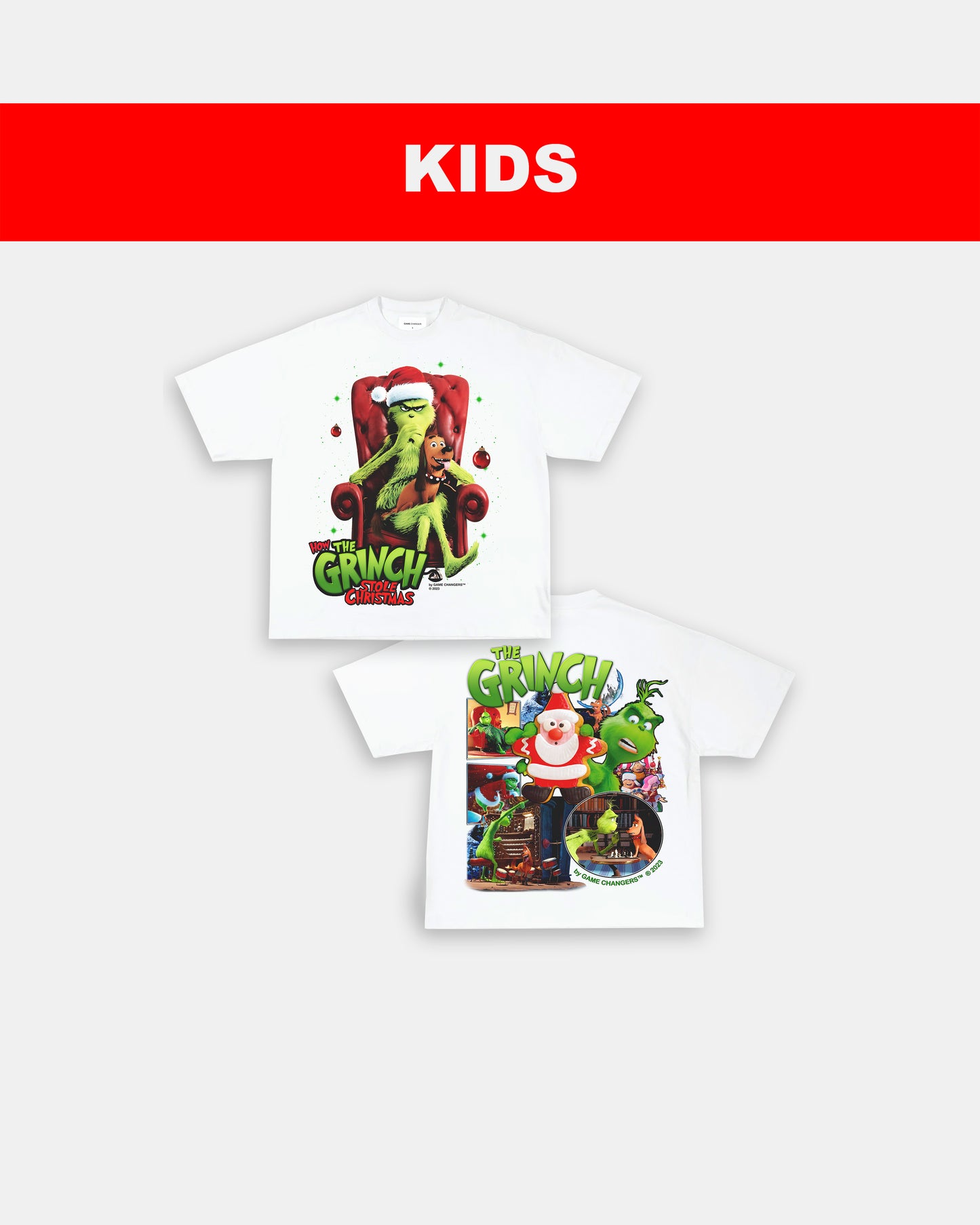 THE GRINCH- KIDS TEE - [DS]