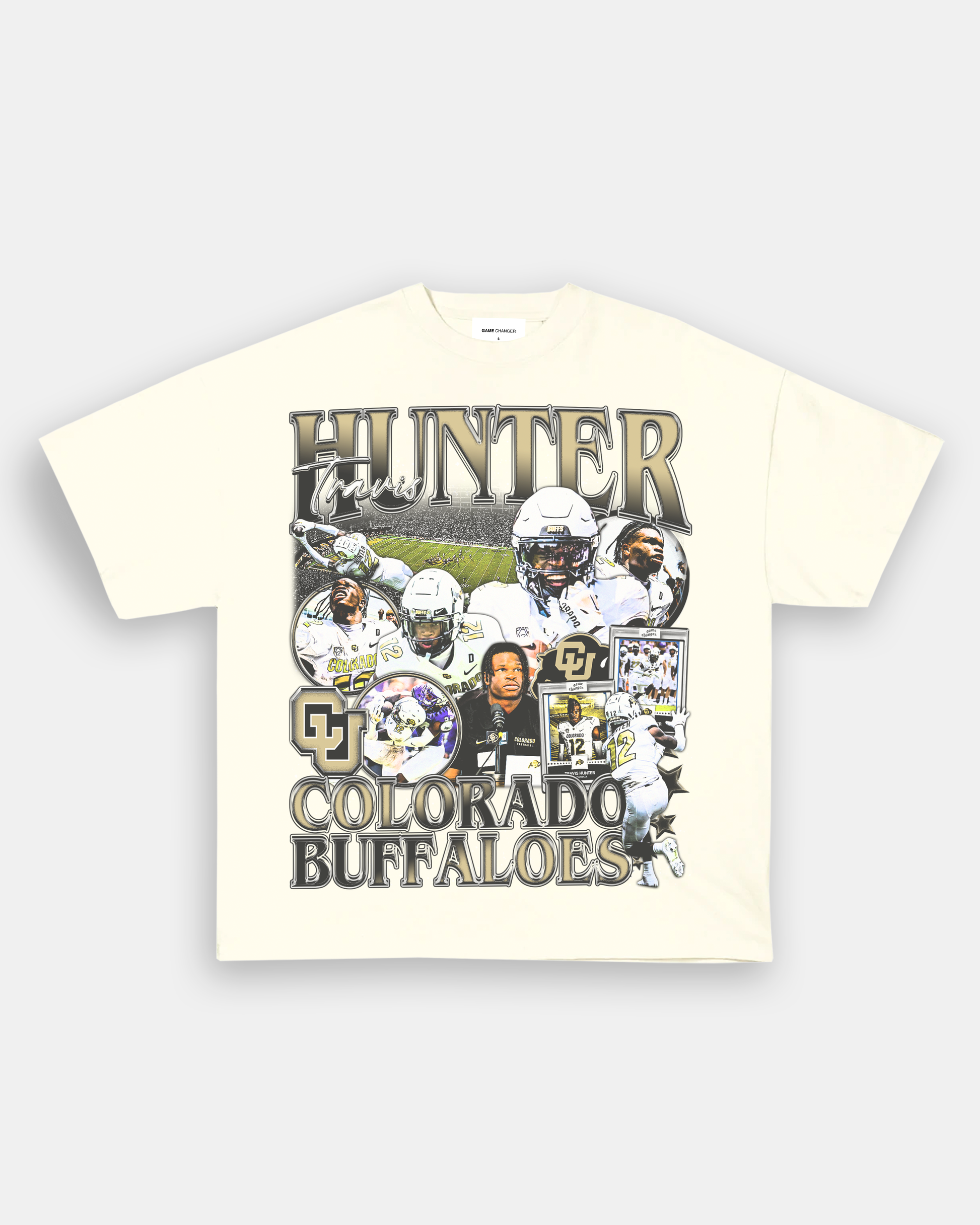 Travis Hunter Colorado Buffaloes Black Jersey - All Stitched