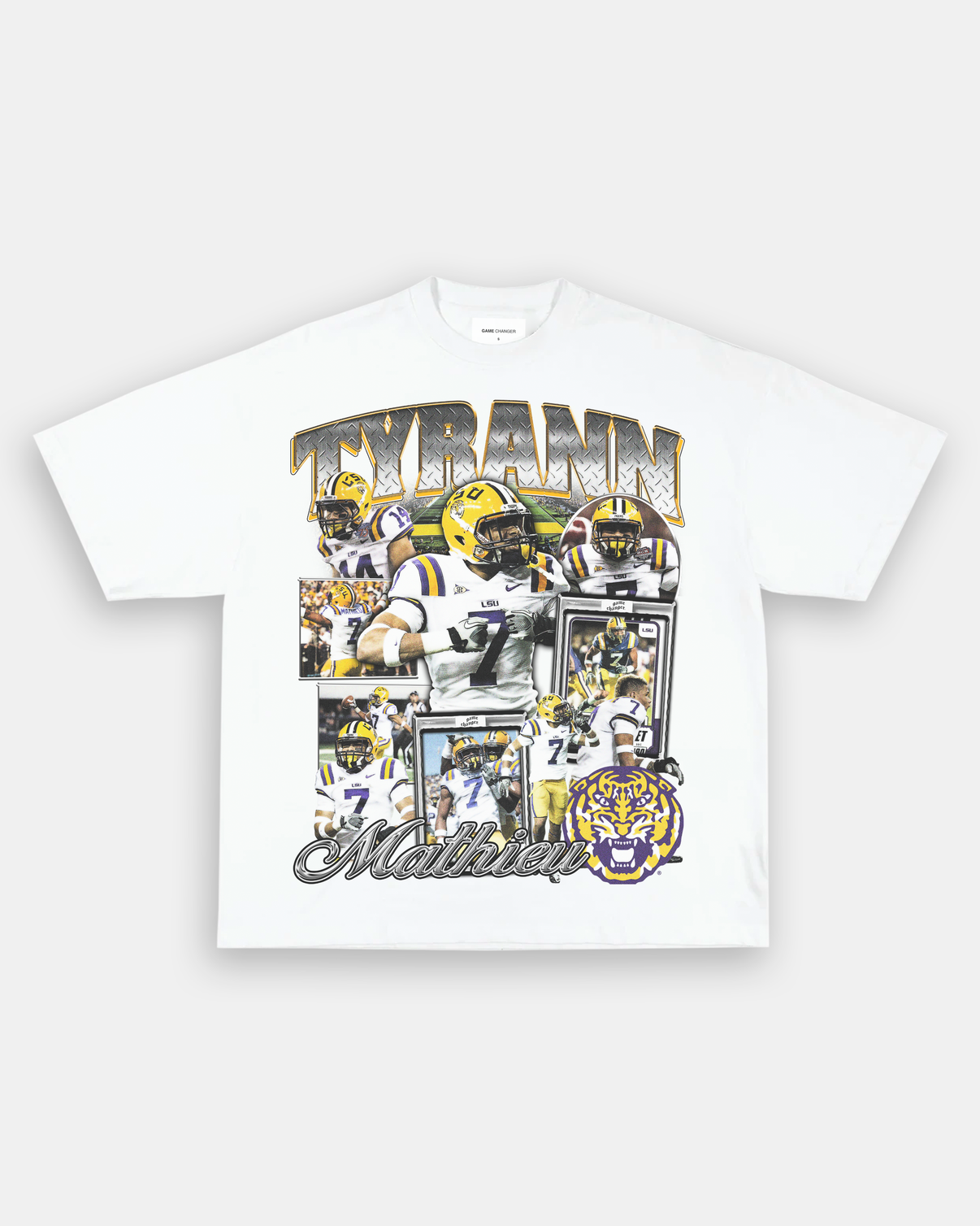 TYRANN MATHIEU - LSU TEE – GAME CHANGERS