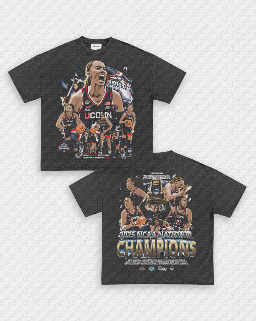 UCONN WOMENS NATTY CHAMPS TEE - [DS]