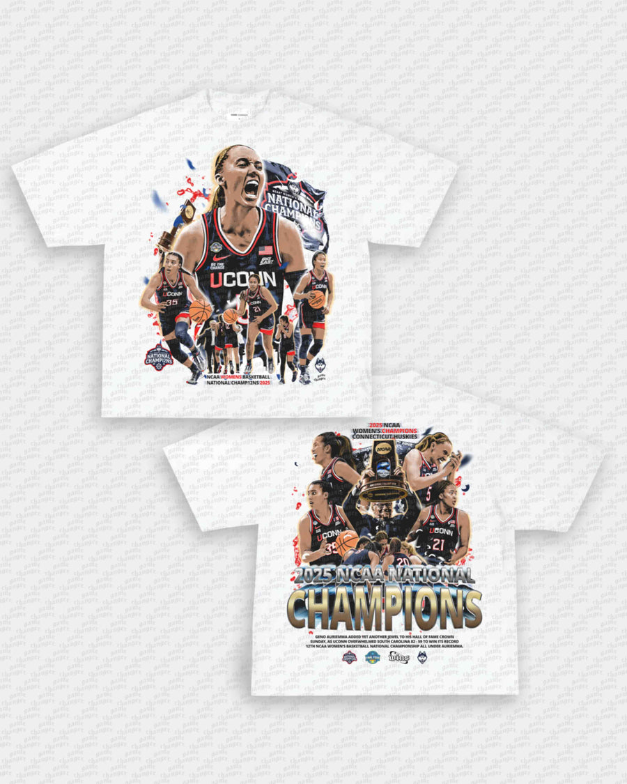 UCONN WOMENS NATTY CHAMPS TEE - [DS]