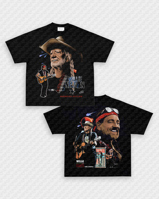 WILLIE NELSON TEE - [DS]