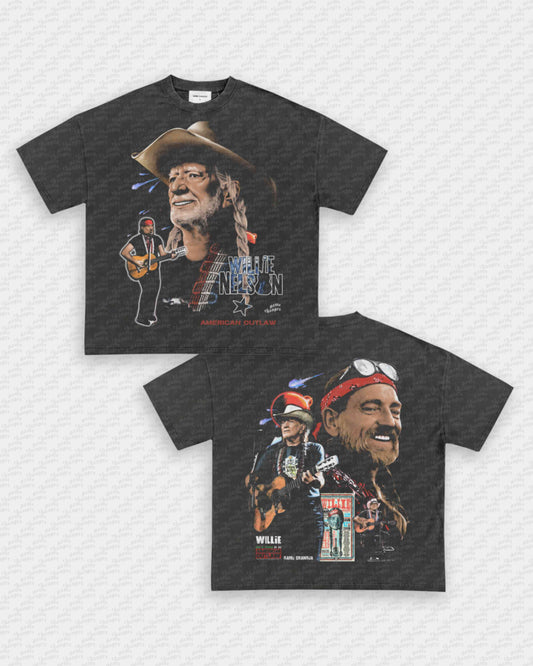 WILLIE NELSON TEE - [DS]