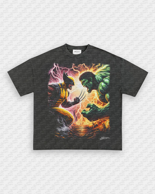 WOLVERINE VS HULK TEE