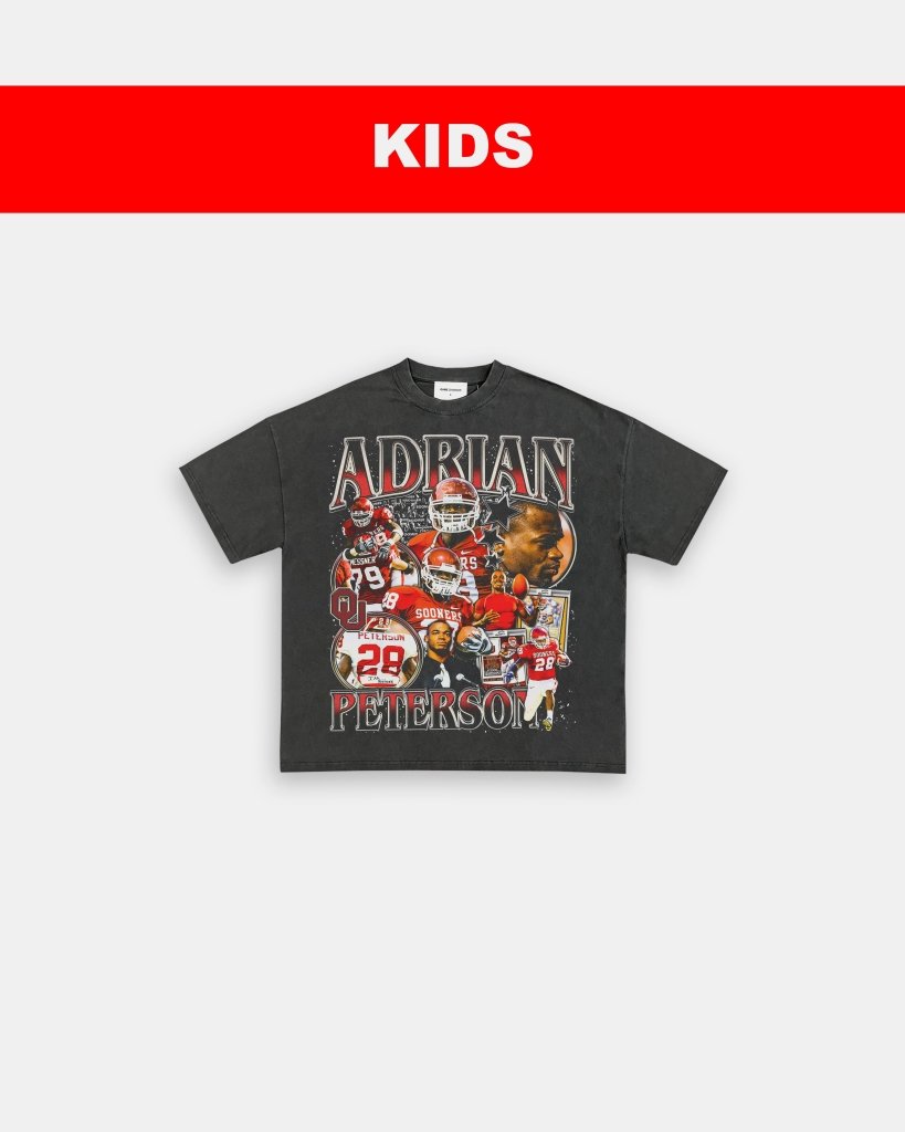 ADRIAN PETERSON - OKLAHOMA - KIDS TEE - VIP - GAME CHANGERS TEE