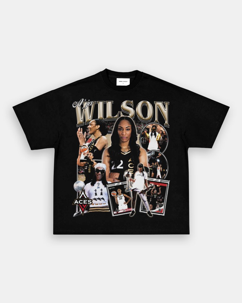 A'JA WILSON TEE - VIP - GAME CHANGERS TEE