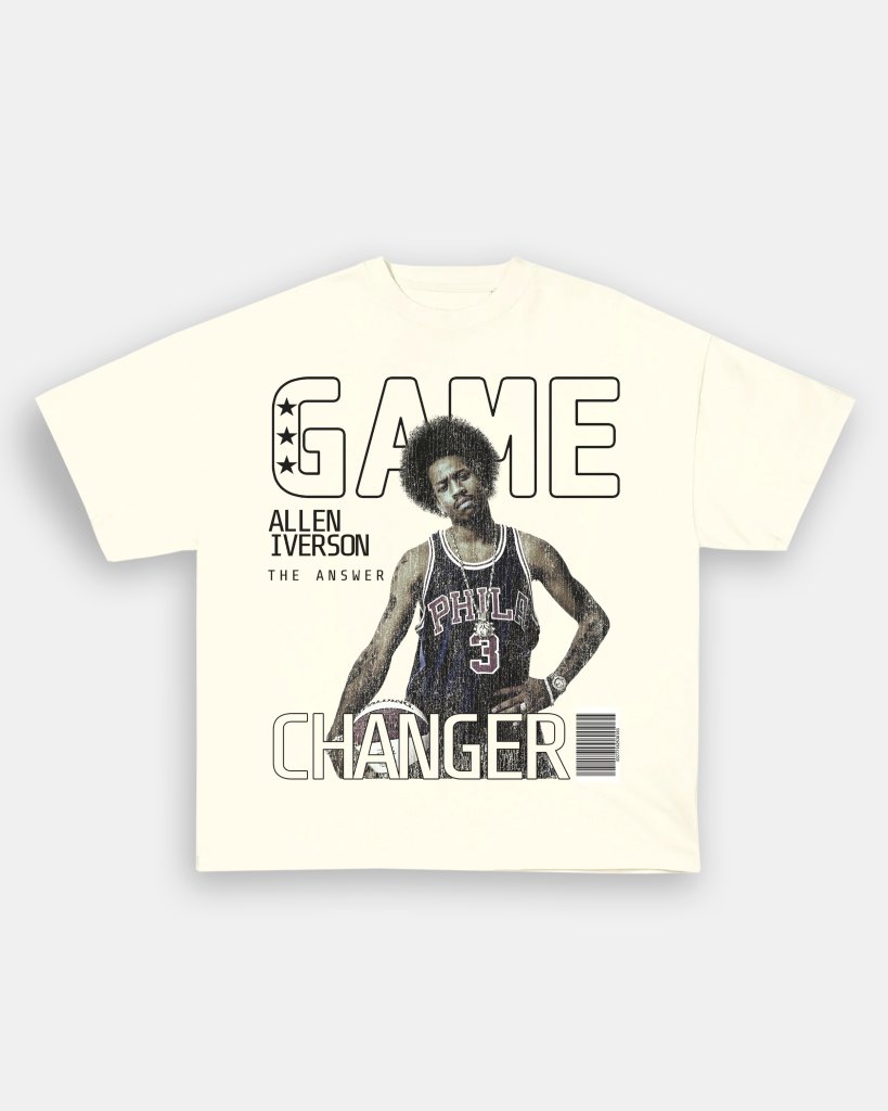 ALLEN IVERSON VINTAGE TEE - [075] - VIP - GAME CHANGERS TEE