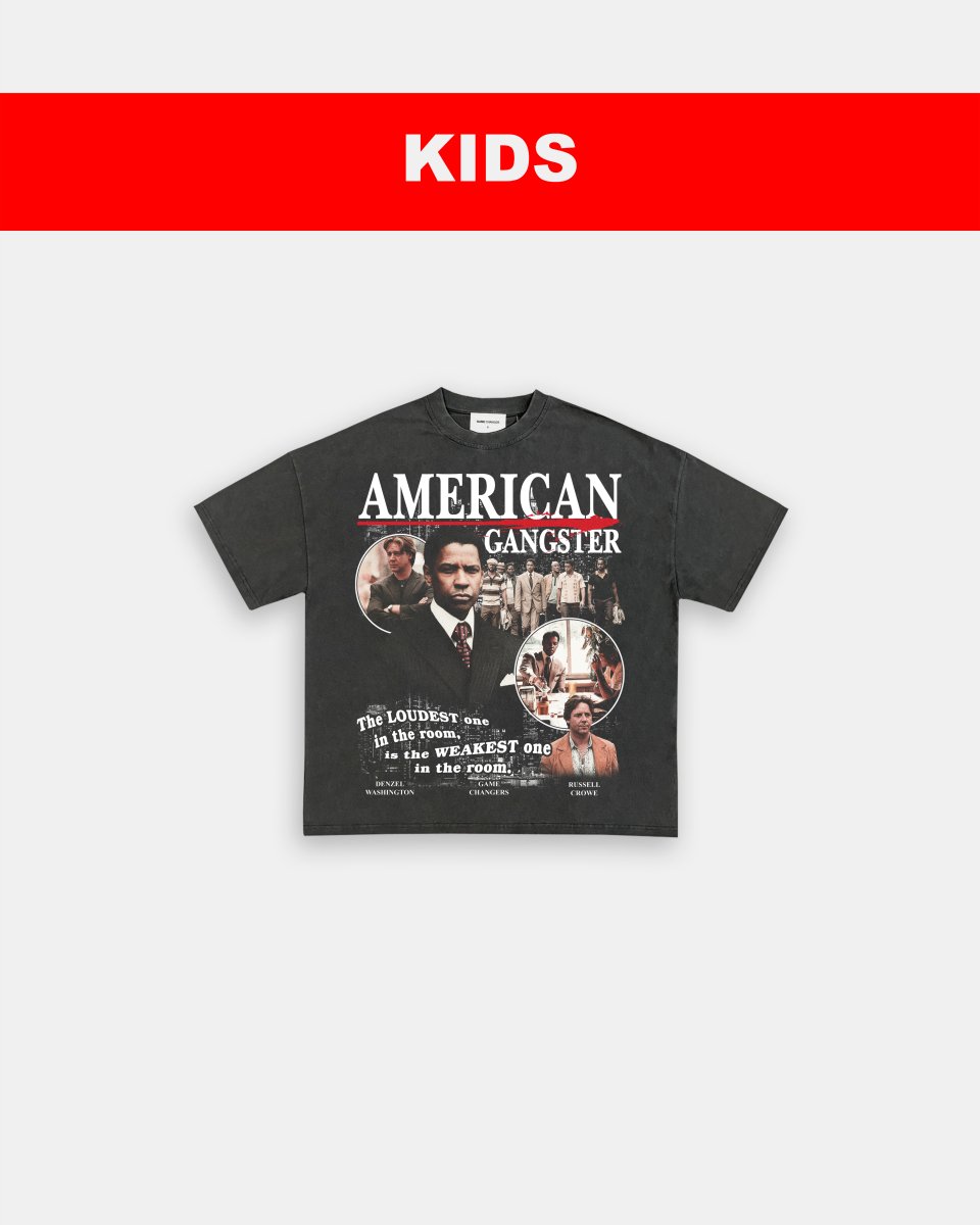 AMERICAN GANGSTER - KIDS TEE - GAME CHANGERS