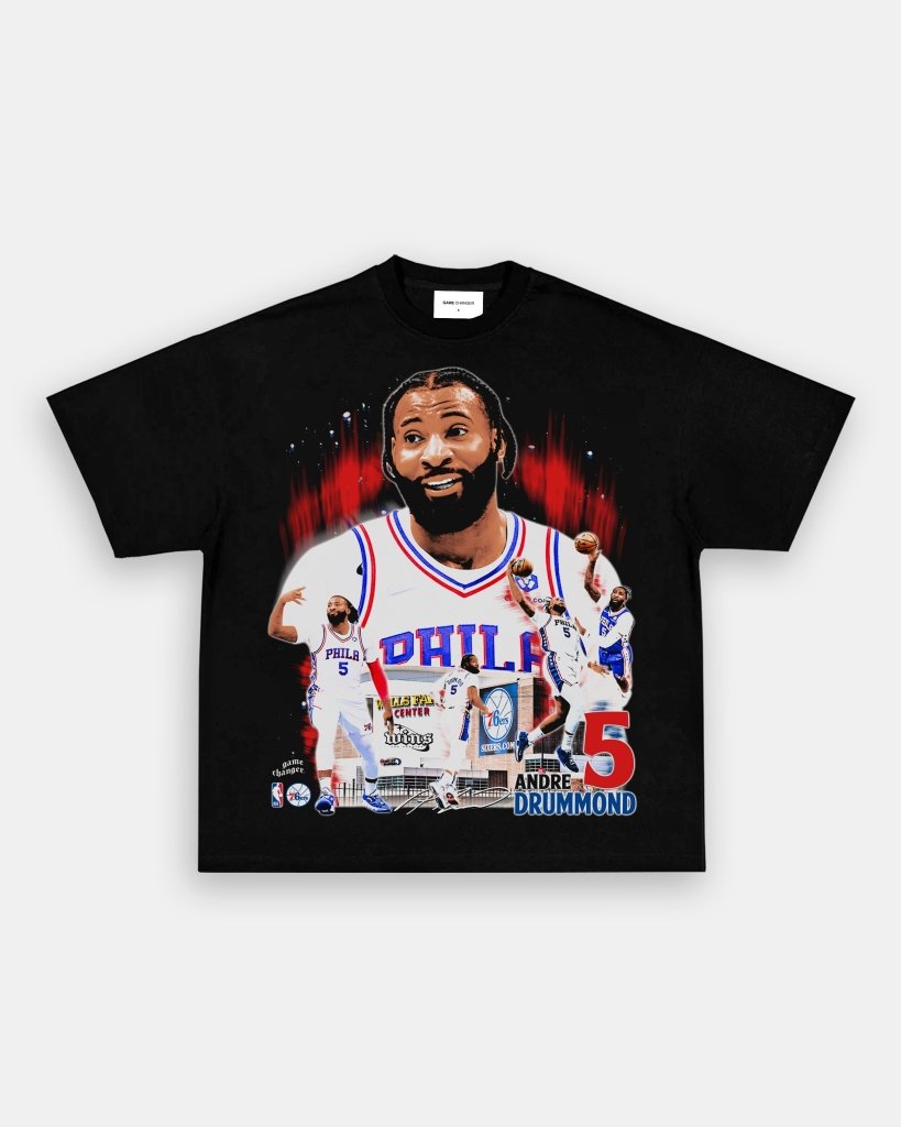 ANDRE DRUMMOND - SIXERS TEE - VIP - GAME CHANGERS TEE