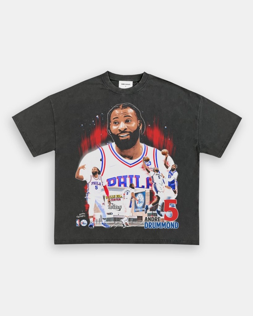 ANDRE DRUMMOND - SIXERS TEE - VIP - GAME CHANGERS TEE