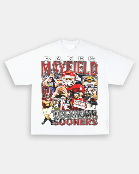 BAKER MAYFIELD - OKLAHOMA TEE - VIP - GAME CHANGERS TEE