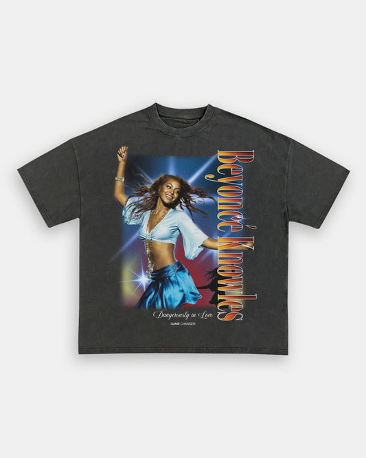 BEYONCE VINTAGE TEE - [080] - GAME CHANGERS