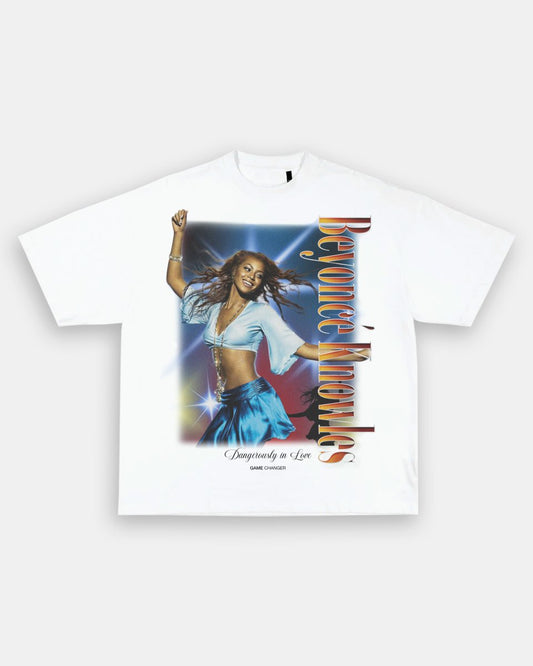 BEYONCE VINTAGE TEE - [080] - GAME CHANGERS