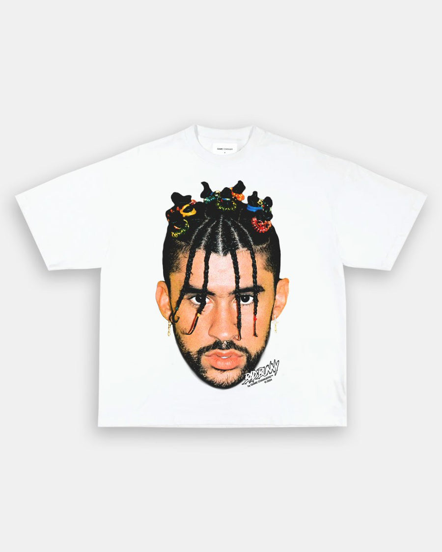 BIG FACE BAD BUNNY TEE - GAME CHANGERS