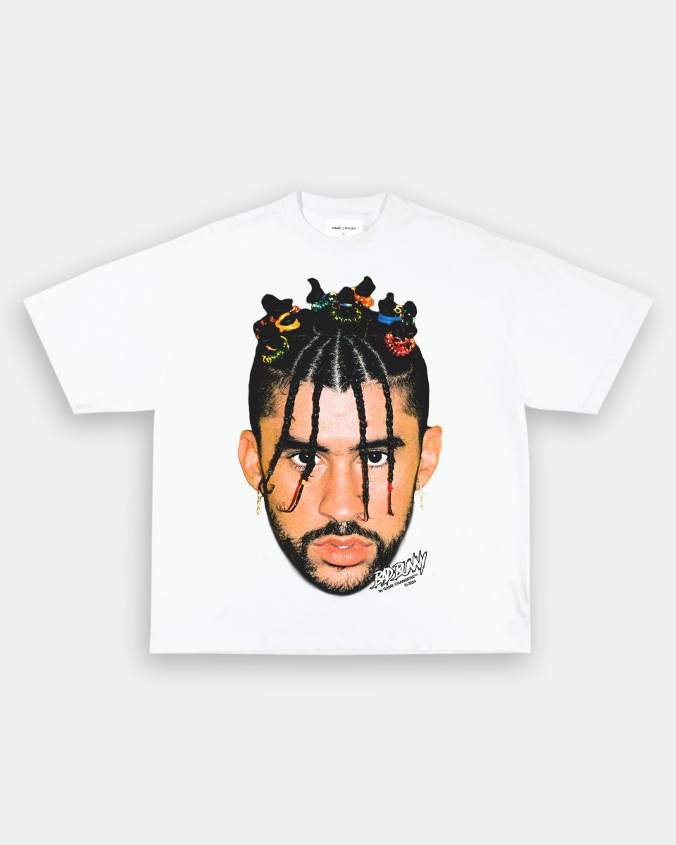 BIG FACE BAD BUNNY TEE - GAME CHANGERS