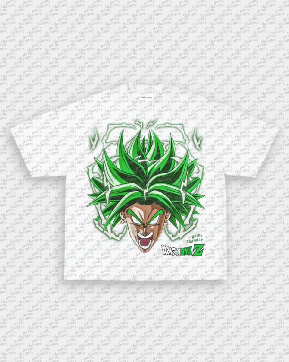 BIG FACE BROLY TEE - GAME CHANGERS