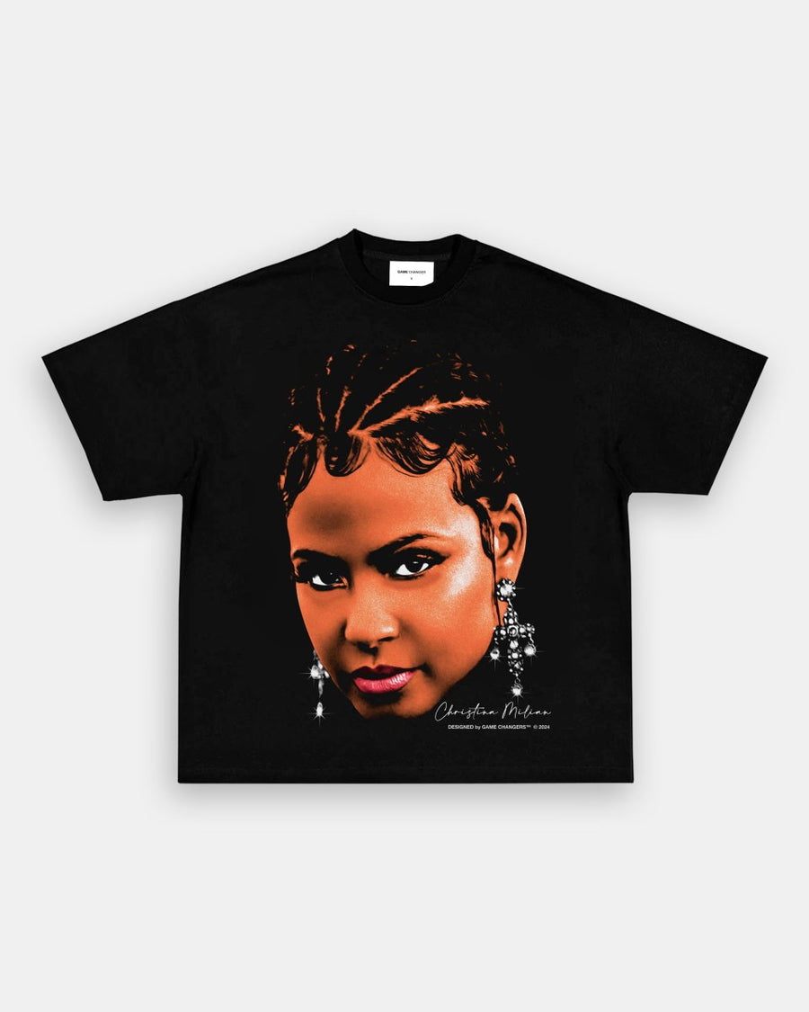 BIG FACE CHRISTINA MILIAN TEE - GAME CHANGERS