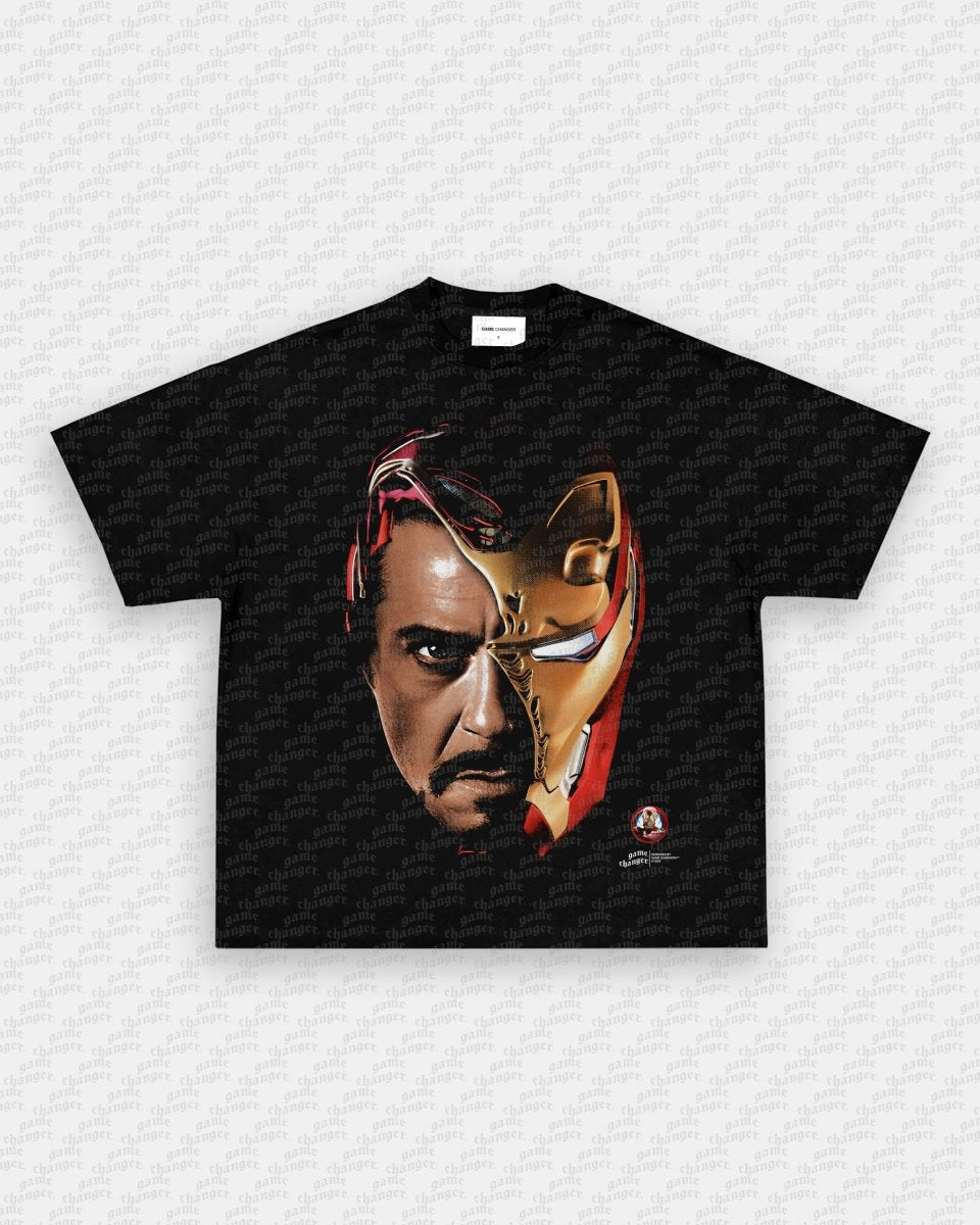 BIG FACE IRON MAN TEE - GAME CHANGERS