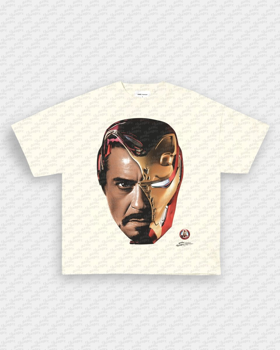 BIG FACE IRON MAN TEE - GAME CHANGERS