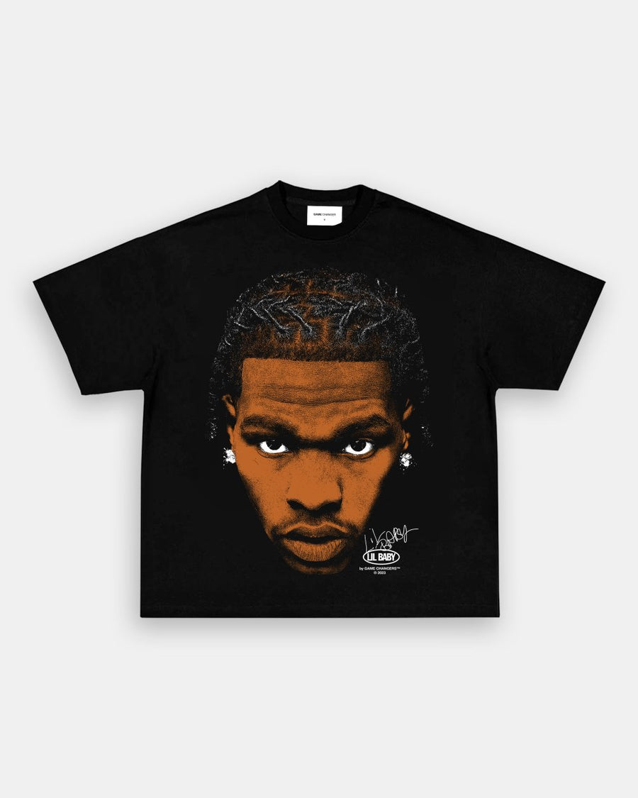 BIG FACE LIL BABY TEE - GAME CHANGERS