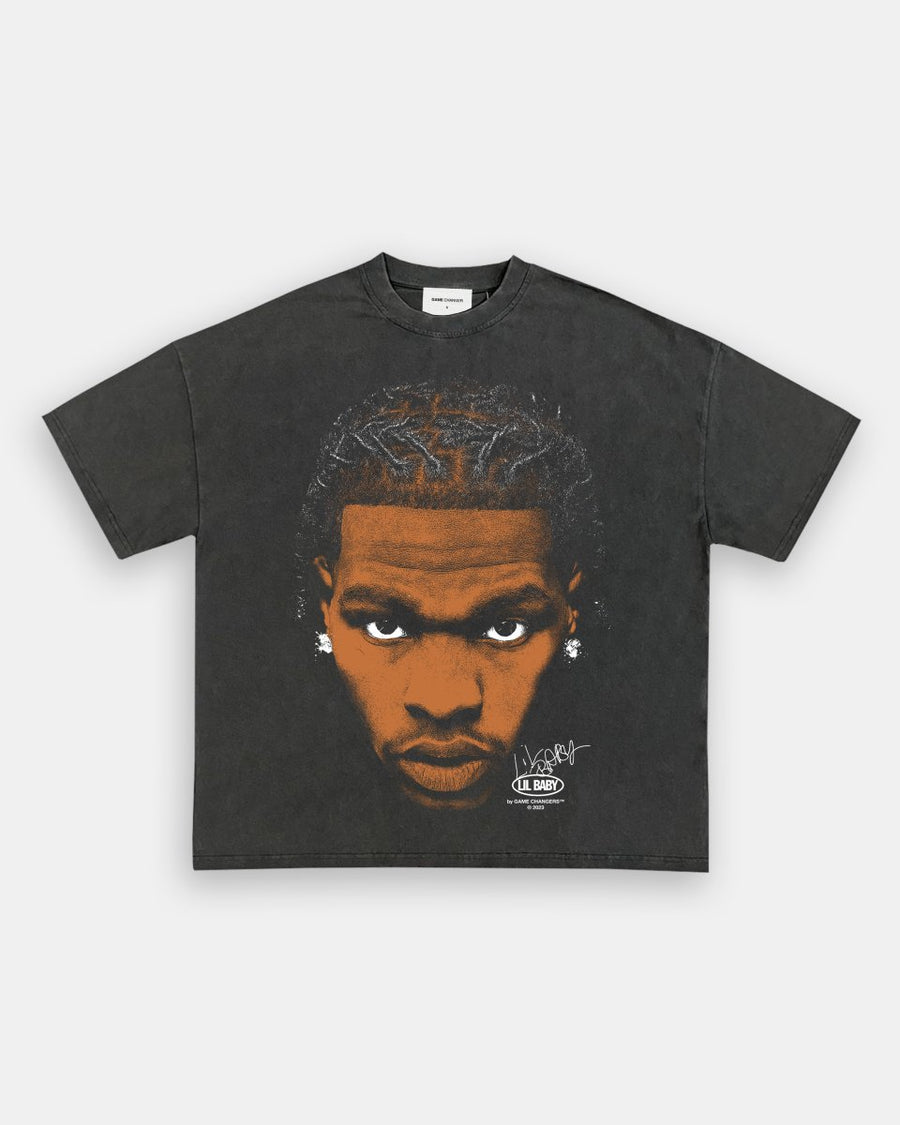 BIG FACE LIL BABY TEE - GAME CHANGERS