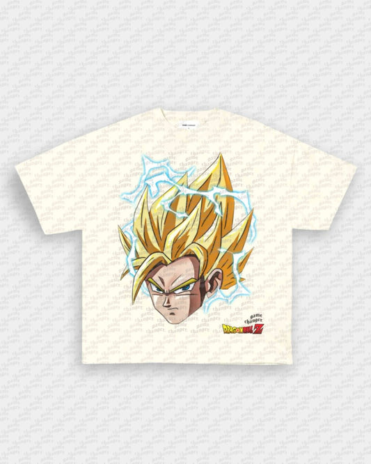 BIG FACE SSJ GOKU TEE - GAME CHANGERS