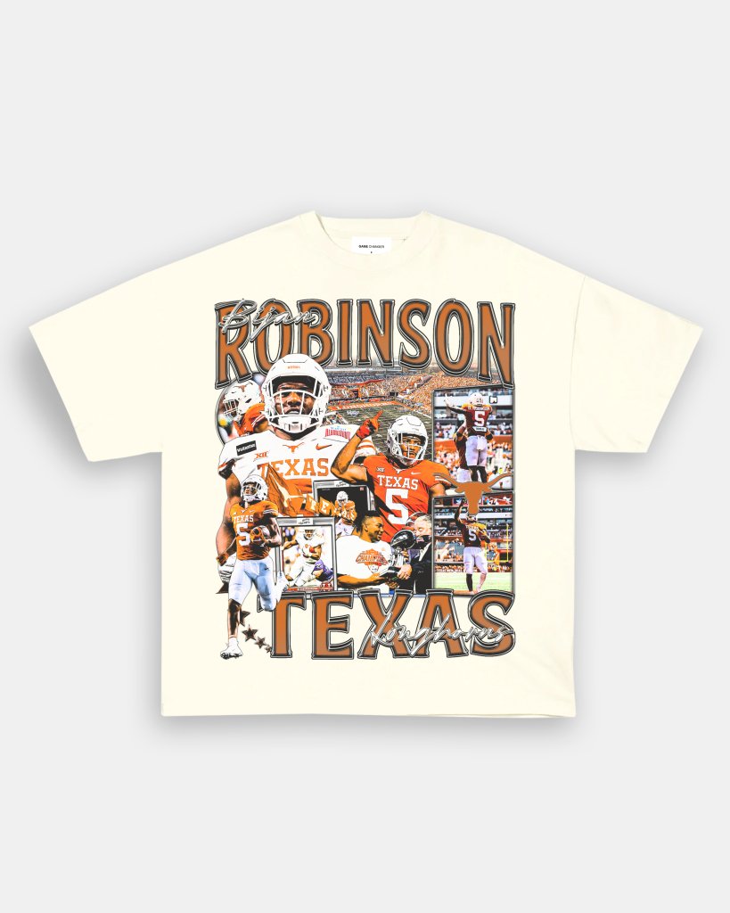 BIJAN ROBINSON - TEXAS TEE - VIP - GAME CHANGERS TEE