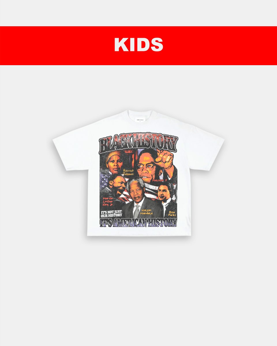 BLACK HISTORY - KIDS TEE - GAME CHANGERS