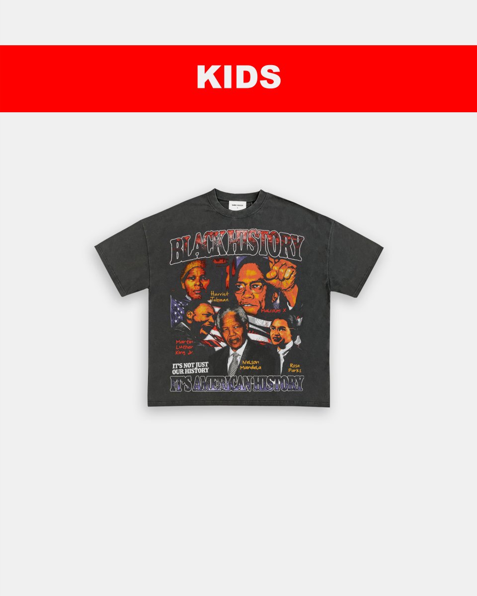 BLACK HISTORY - KIDS TEE - GAME CHANGERS