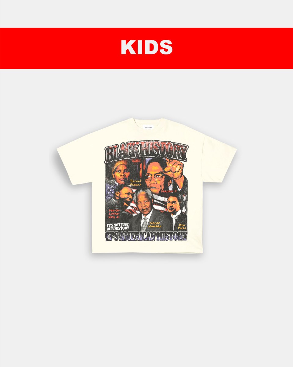 BLACK HISTORY - KIDS TEE - GAME CHANGERS