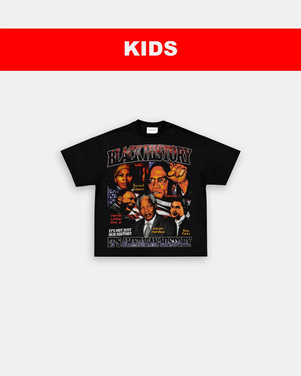 BLACK HISTORY - KIDS TEE - GAME CHANGERS