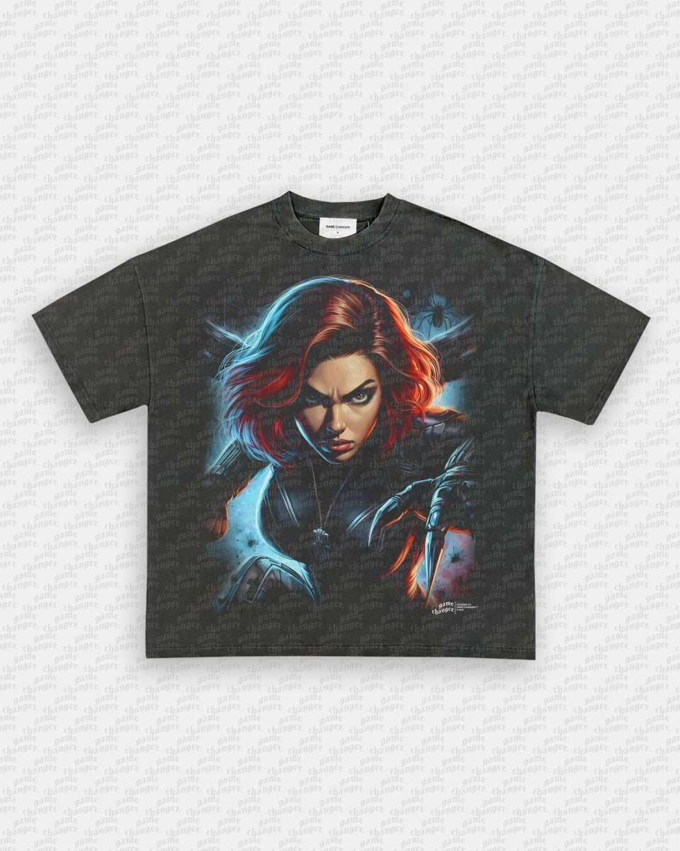 BLACK WIDOW TEE - GAME CHANGERS