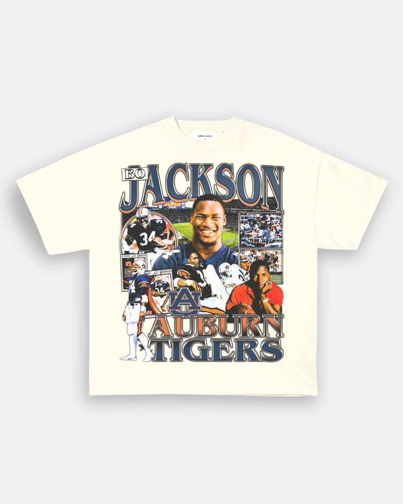 BO JACKSON - AUBURN TEE - VIP - GAME CHANGERS TEE