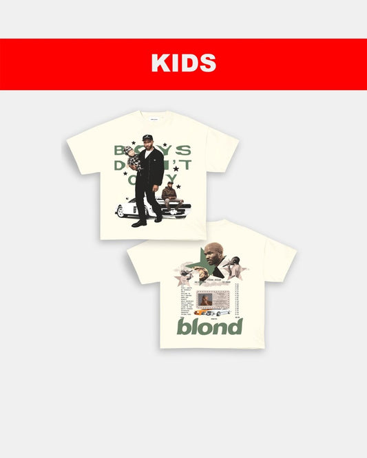 BOYS DONT CRY - KIDS TEE - [DS] - GAME CHANGERS