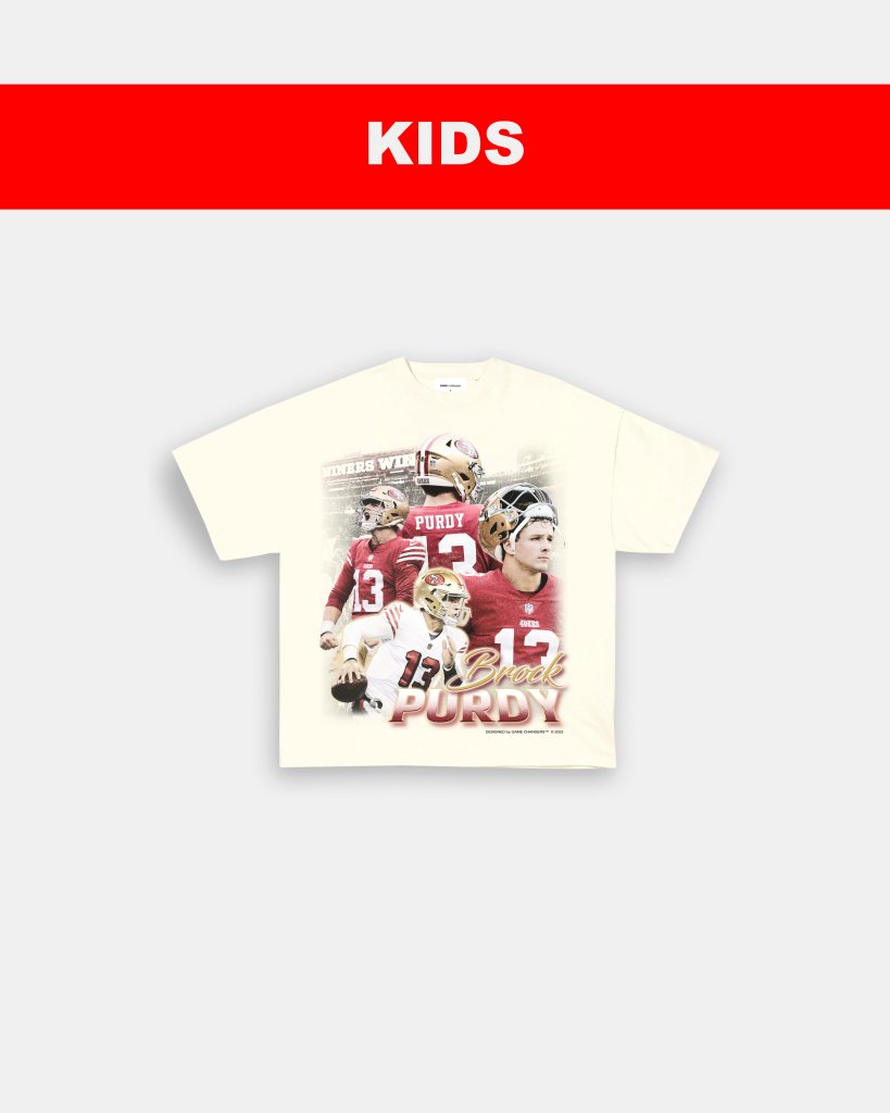 BROCK PURDY - KIDS TEE - VIP - GAME CHANGERS TEE