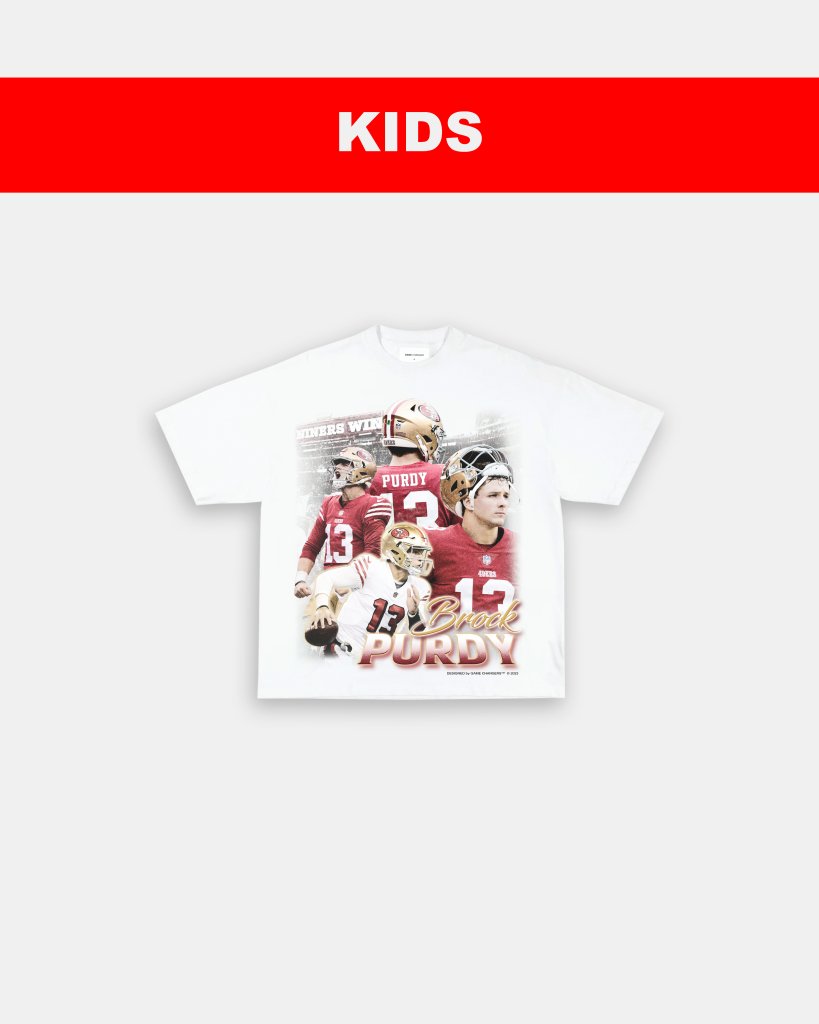 BROCK PURDY - KIDS TEE - VIP - GAME CHANGERS TEE