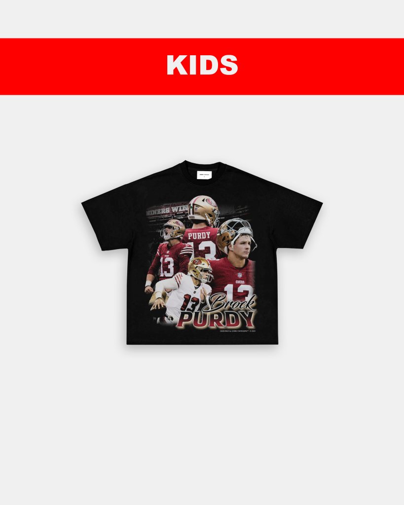 BROCK PURDY - KIDS TEE - VIP - GAME CHANGERS TEE