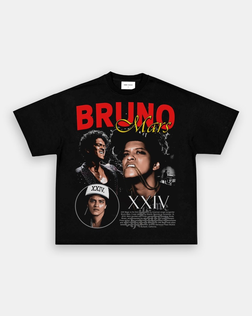 BRUNO MARS V4 TEE - GAME CHANGERS