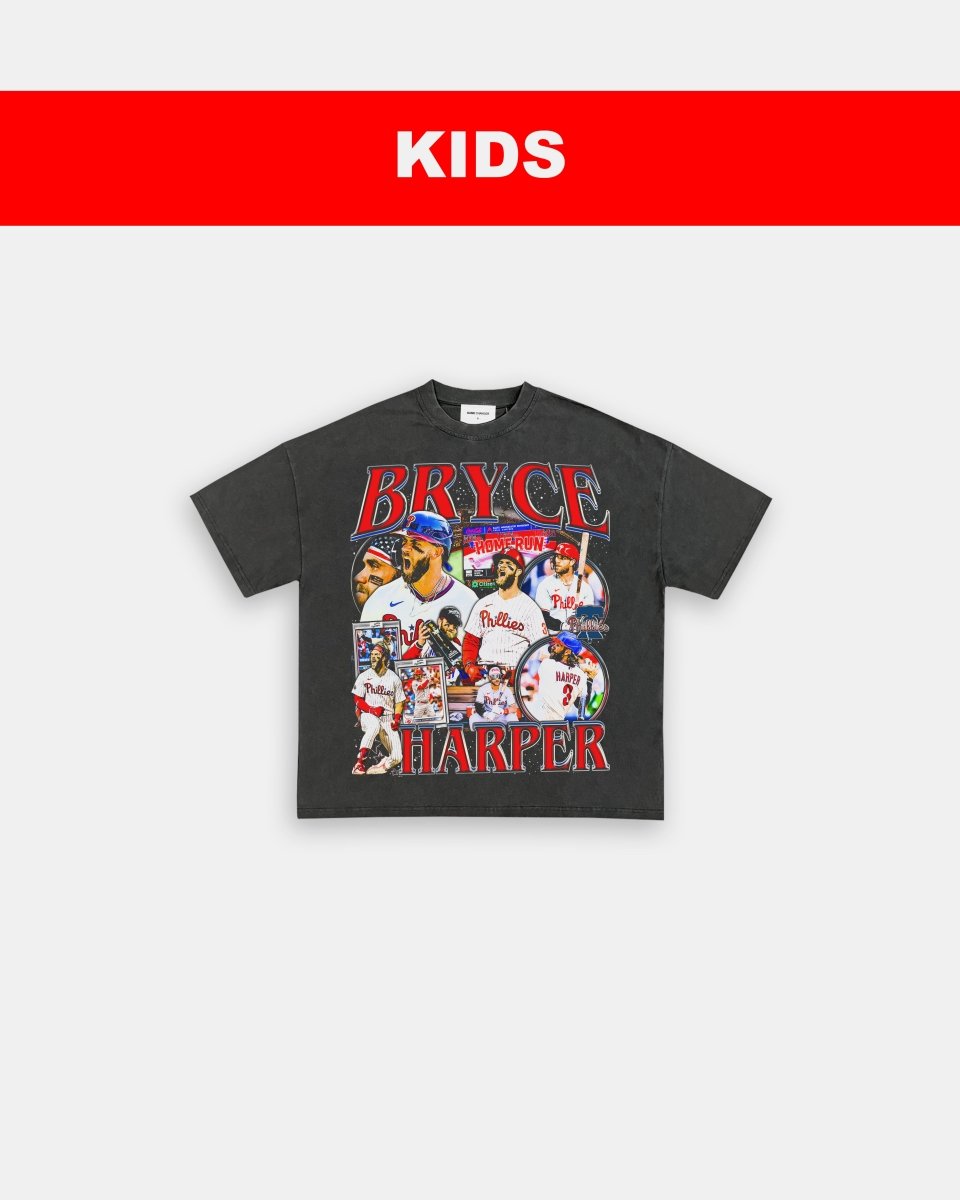 BRYCE HARPER 2 - KIDS TEE - GAME CHANGERS