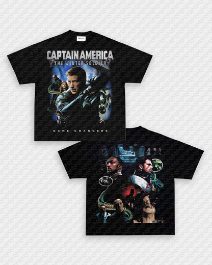 CAPTAIN AMERICA TWS TEE - [DS] - GAME CHANGERS