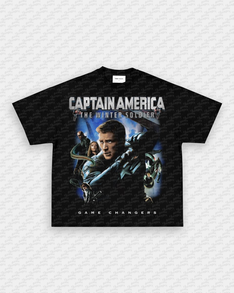 CAPTAIN AMERICA TWS V2 TEE - GAME CHANGERS