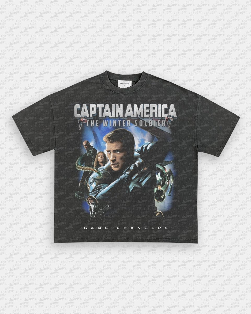 CAPTAIN AMERICA TWS V2 TEE - GAME CHANGERS