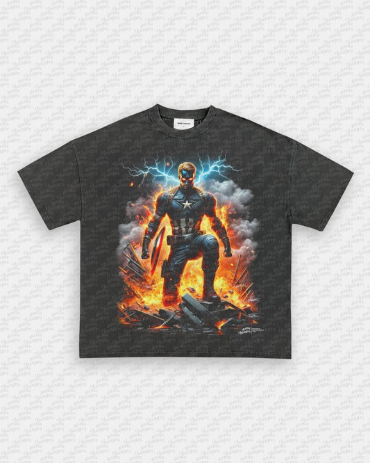 CAPTAIN AMERICA V2 TEE - GAME CHANGERS