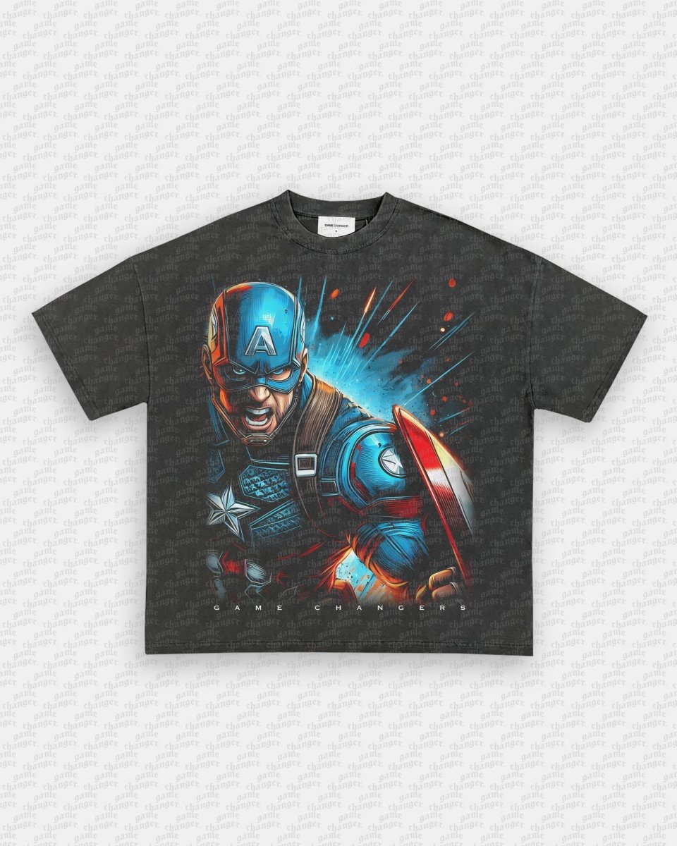 CAPTAIN AMERICA V5 TEE - GAME CHANGERS